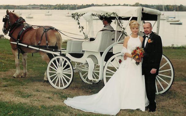 White Carriage Photo Op
